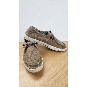 Danna Raye Shoes Mens Size 11 Brown Woven Fabric Casual Comfort Lightweight